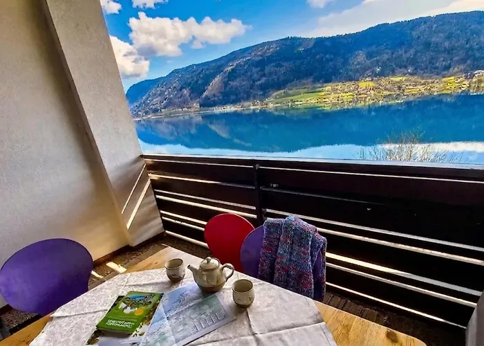 Adrian Seeblick Haensel U Gretel Am Ossiacher See, Hallenbad, Skiarena Gerlitzen Apartament