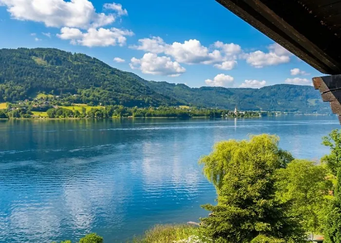 Apartament Adrian Seeblick Haensel U Gretel Am Ossiacher See, Hallenbad, Skiarena Gerlitzen *